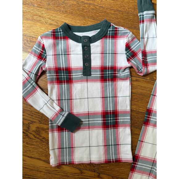 Hearth & Hand Magnolia Christmas Plaid Pajamas Size 5 - Picture 2 of 5